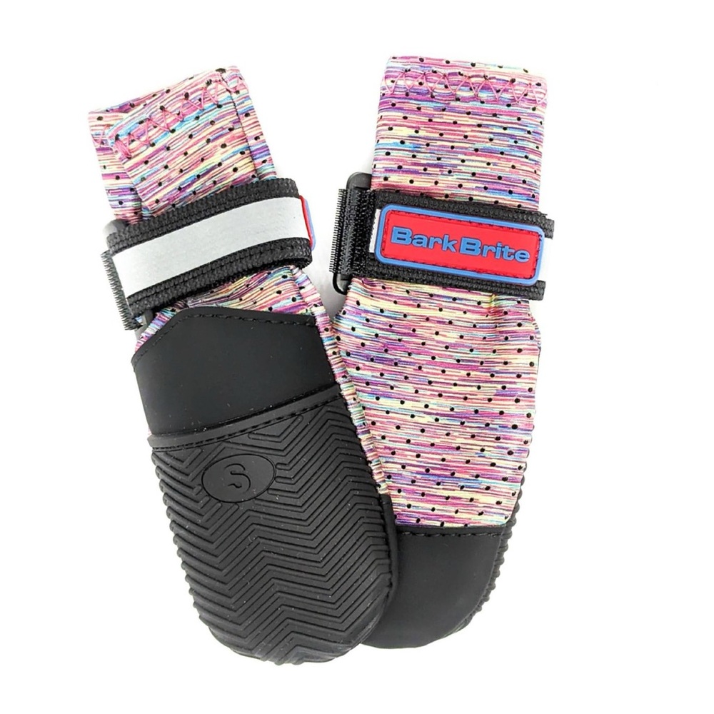 BARK BRITE Lightweight Neoprene Paw Protector Dog Boots in Lavender